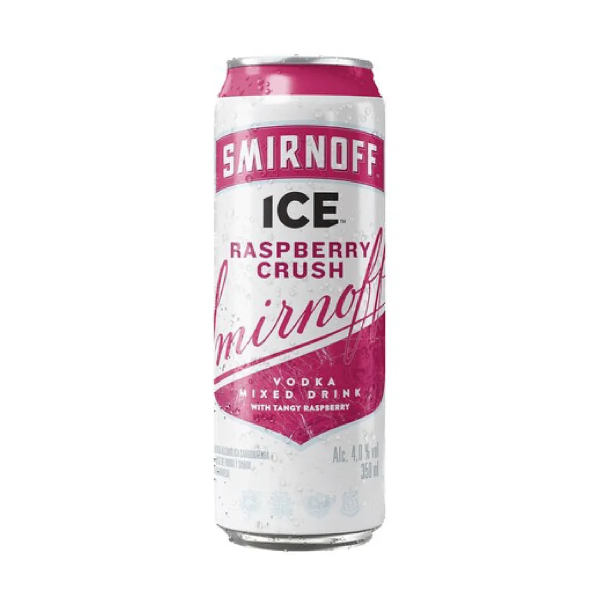 SMIRNOFF ICE RASPBERRY 350 ML
