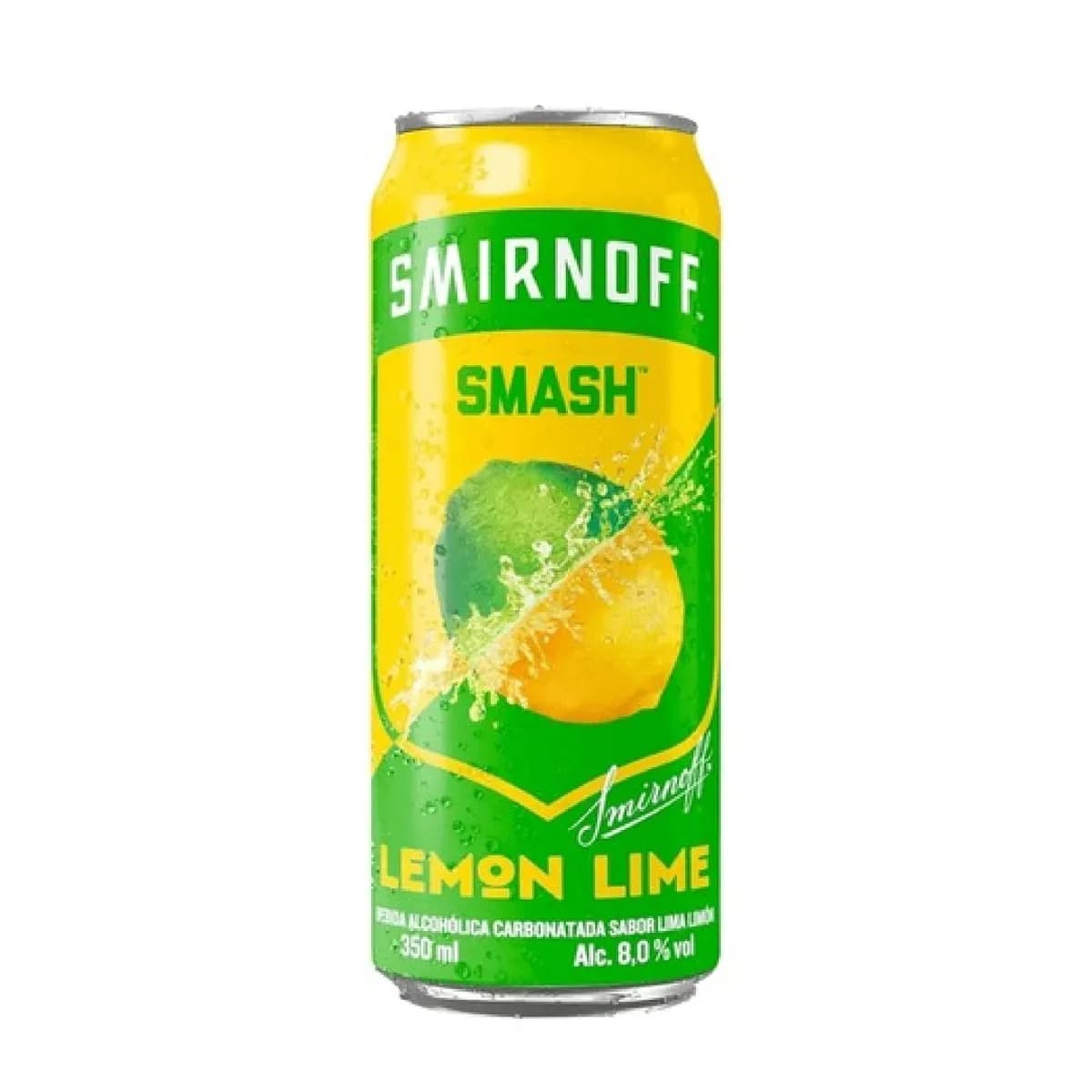 SMIRNOFF ICE SMASH LEMON LIME 350 ML