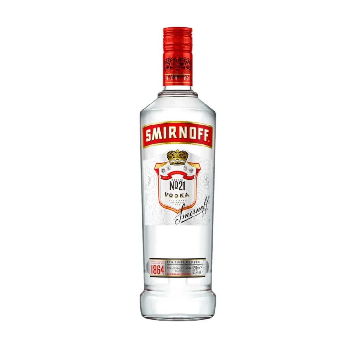 VODKA SMIRNOFF 21, 750 ML